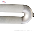 U type heat resistant heat treatment radiant tube